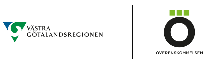 Logotyper för VGR och Överenskommelsen